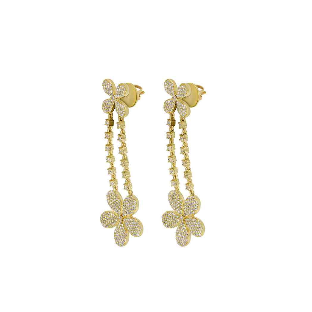 Flower Long Earring ER21409A